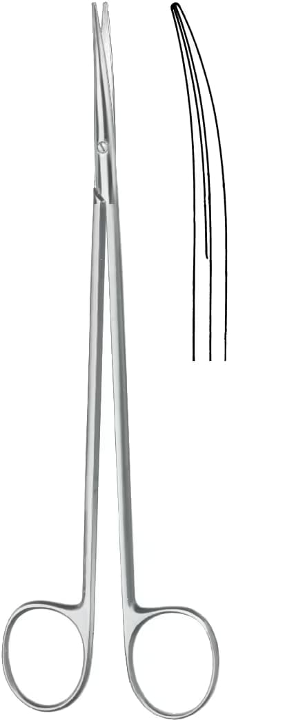 MAKAS TOENNIS ADSON 175MM EĞRİ