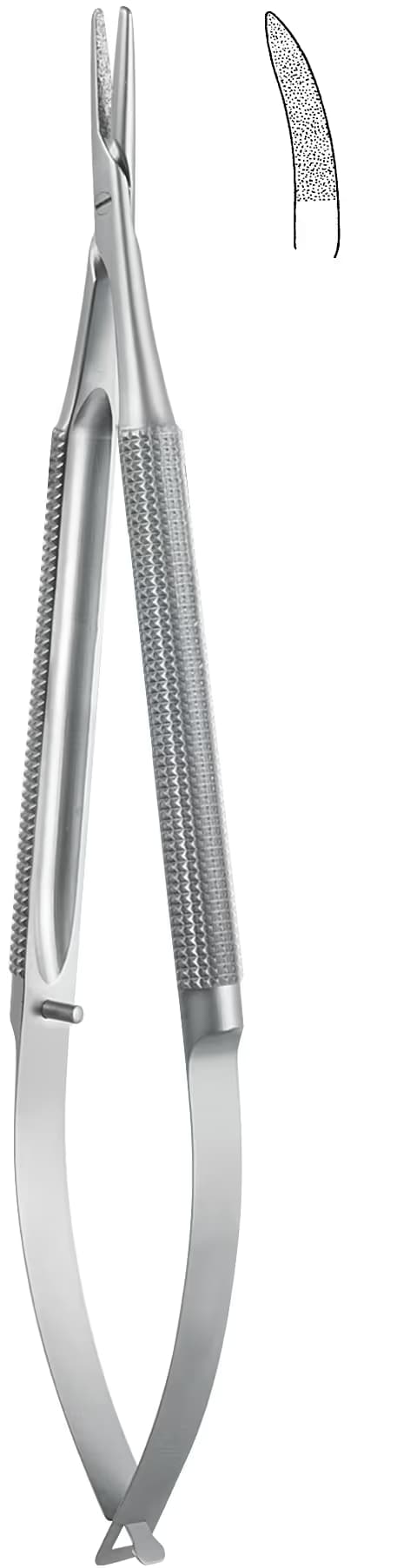 Portegü Mikro kilitsiz yuvarlak sap 2,0mm 25cm eğri