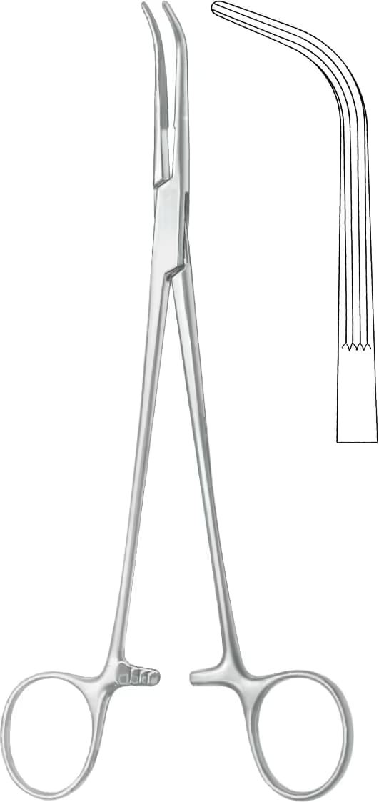 SAFRA KANAL VE BÖBREK KLEMP LAHEY 22,5CM