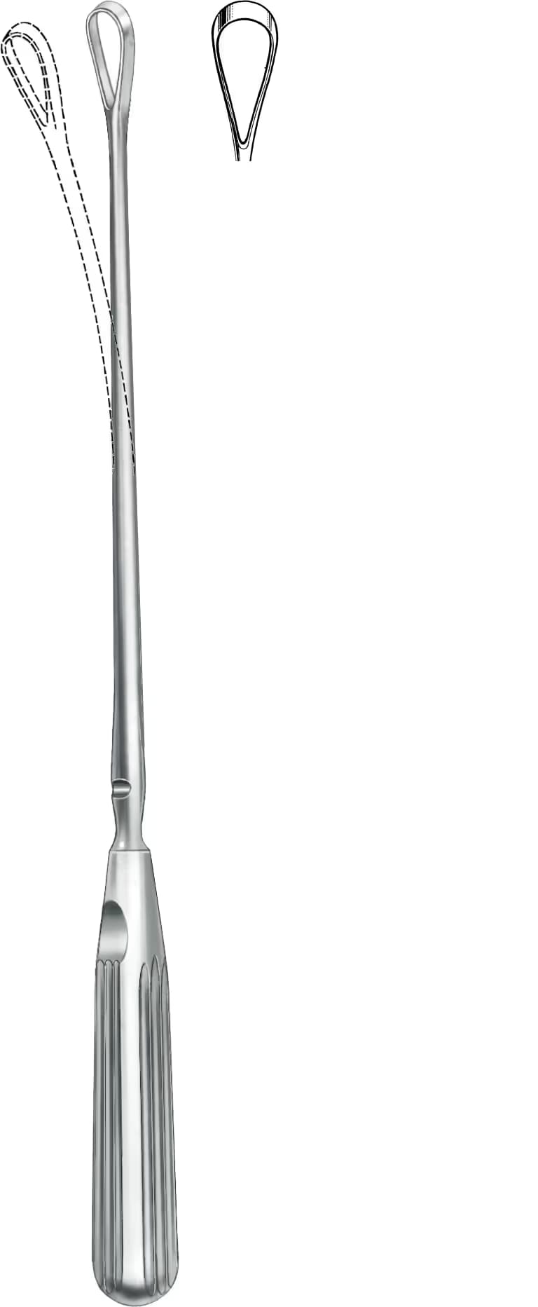 UTERIN KÜRET SIMS 25,5CM 8,5mm KÜNT
