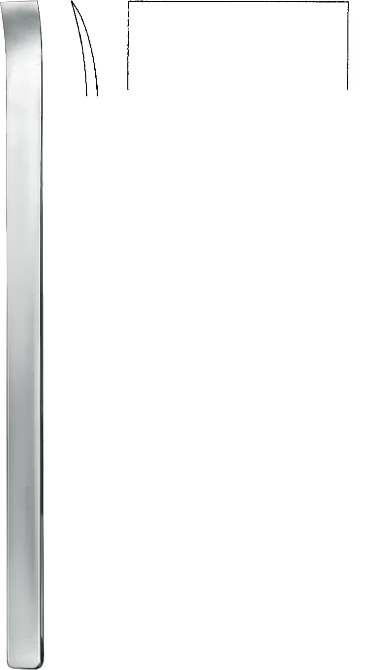 LAMBOTTE OSTEOTOM EĞRİ 24,5CM 38MM