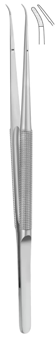 TC PENSET MİKRO YUVARLAK SAP PLATFORM TİP 15CM 6X0,7mm EĞRİ