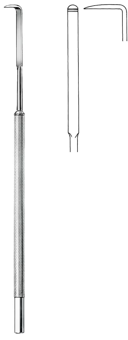 yarık dudak disektörü salyer uzun 18cm