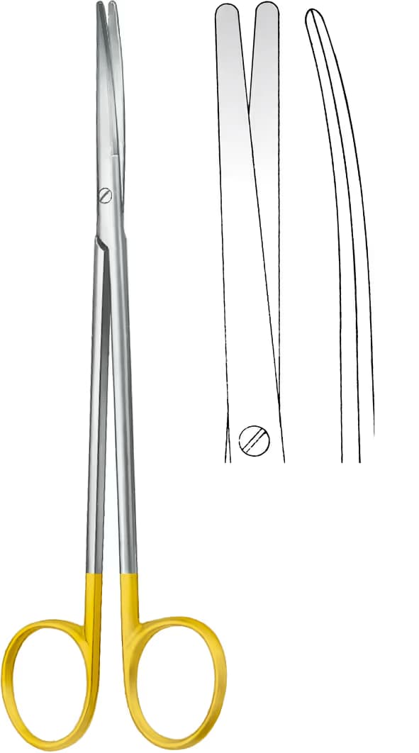 TC MAKAS METZENBAUM İNCE EĞRİ 25CM