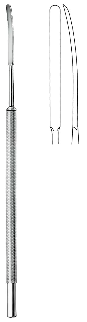 yarık dudak elevatörü salyer 18cm hafif eğri