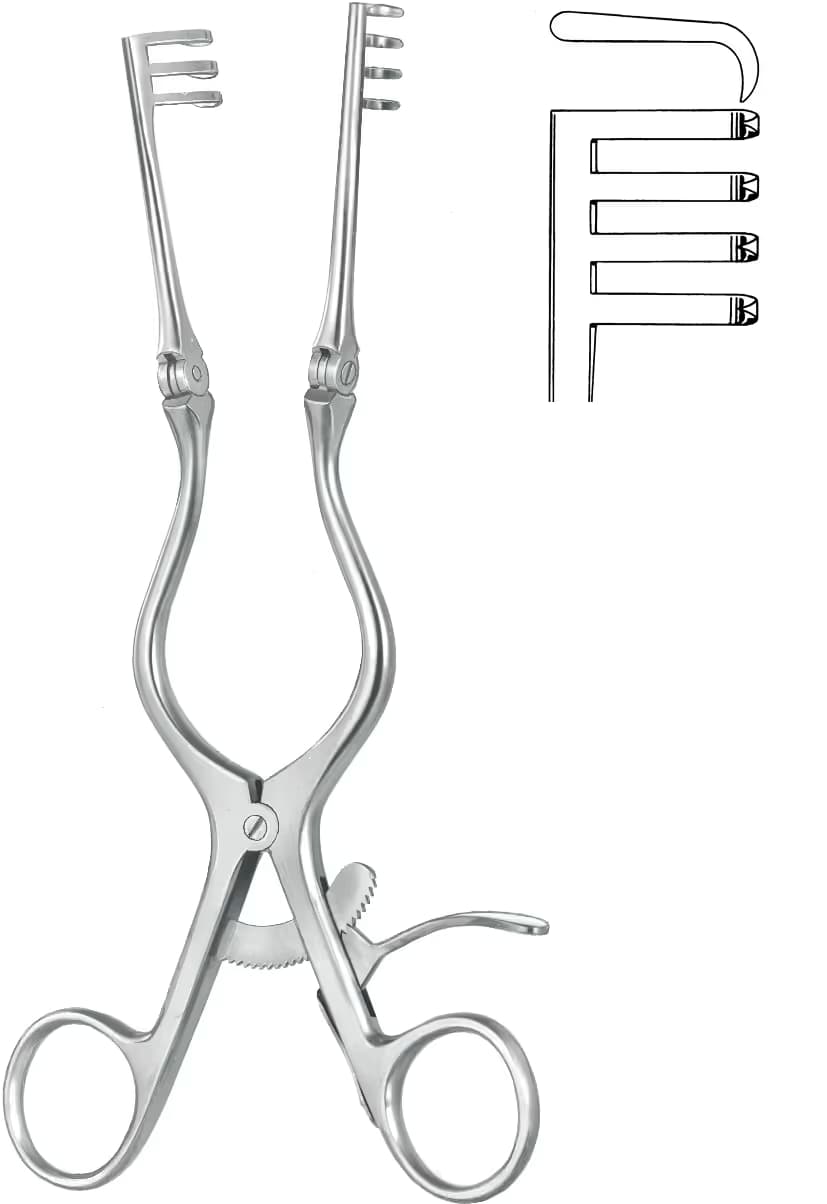 OTOMATIK EKARTOR ADSON 3X4 SIVRI 16,5CM