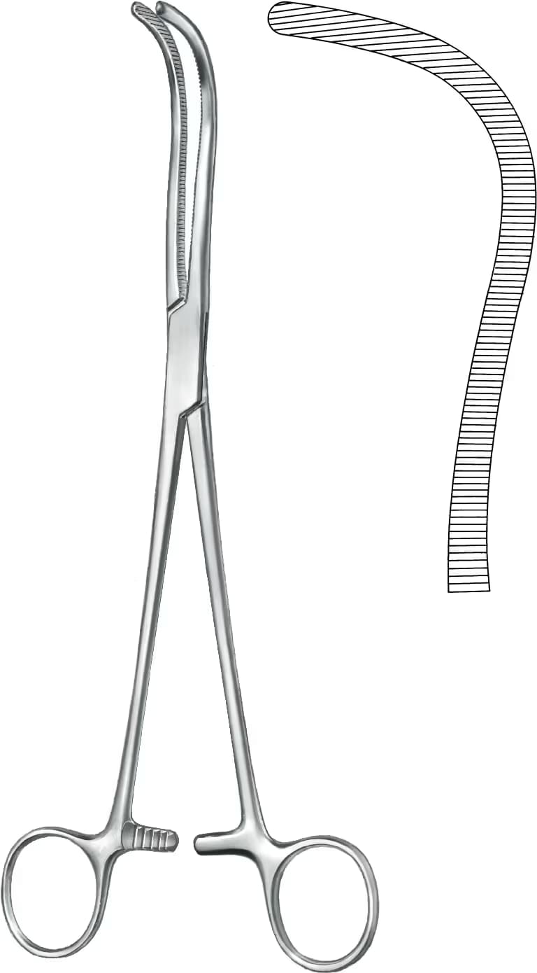 BÖBREK KLEMPİ GUYON 23CM