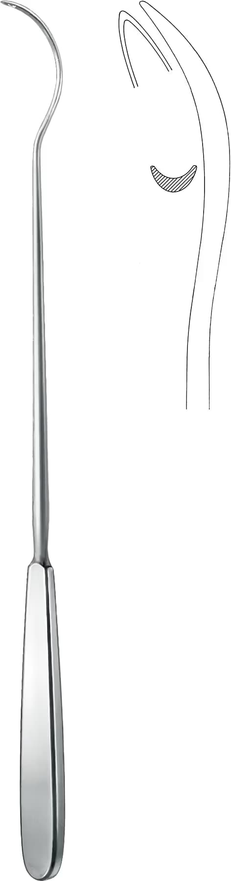 BRUNNER BAĞLAMA İĞNESİ 30CM FIG.1