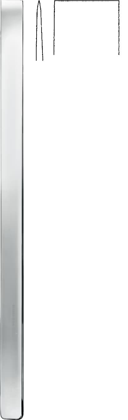 LAMBOTTE OSTEOTOM 24,5CM 18MM