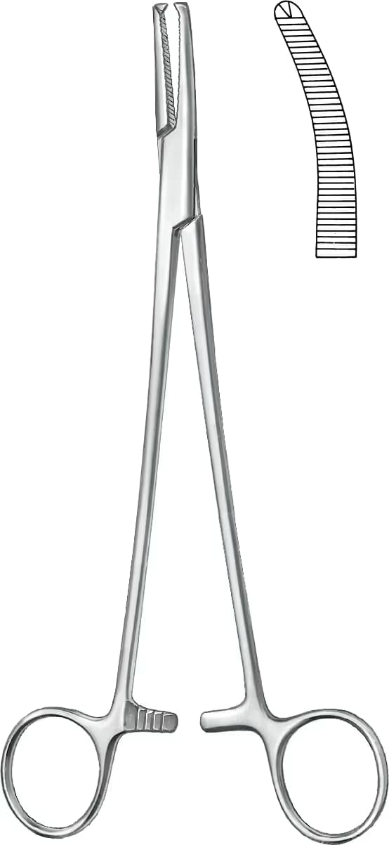 PERİTON KLEMP FAURE 1X2 DISLI 21CM