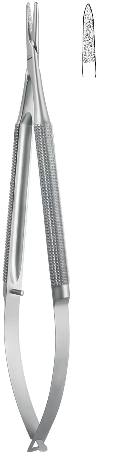 Portegü Mikro kilitsiz yuvarlak sap 2,0mm 23cm düz