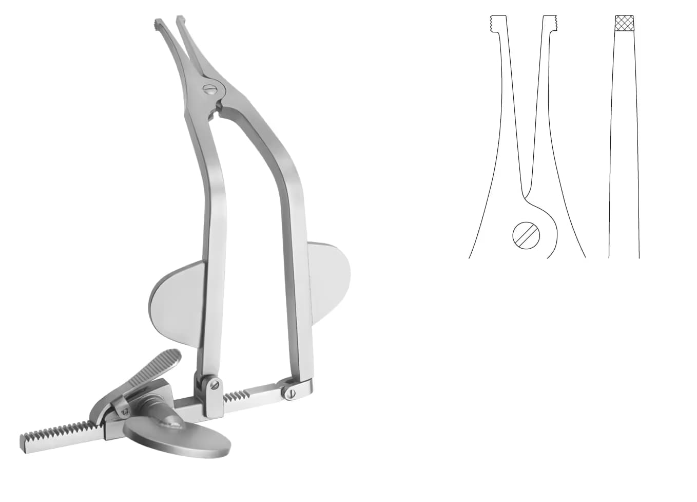 LAMINA SPREADERS CLOWARD 13,5cm