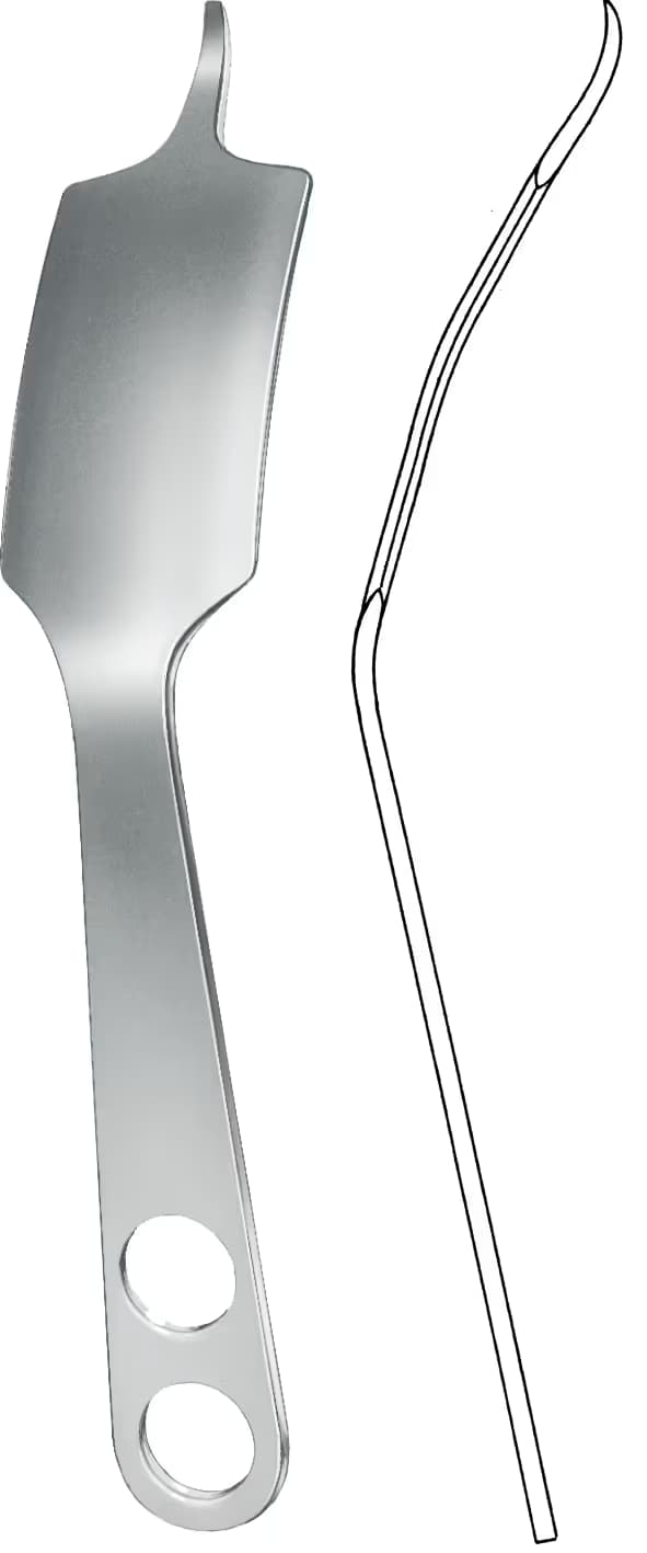KEMİK ELEVATÖRÜ VERBRUGGE MULLER 25CM 44mm