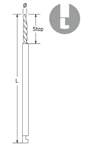 matkap ucu stryker 1,5x24x50mm