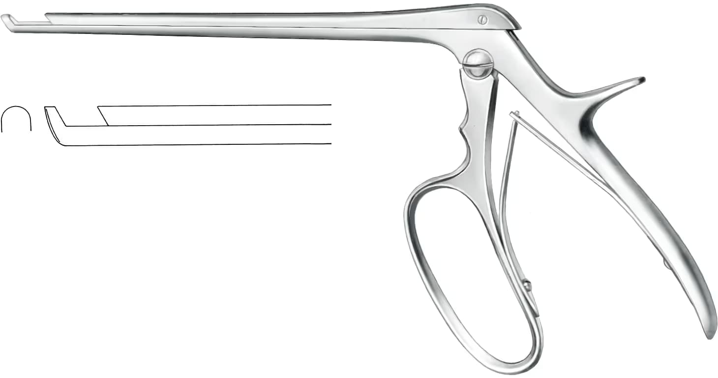 KERRISON PANÇ 18cm 40° yukarı 5mm halka saplı