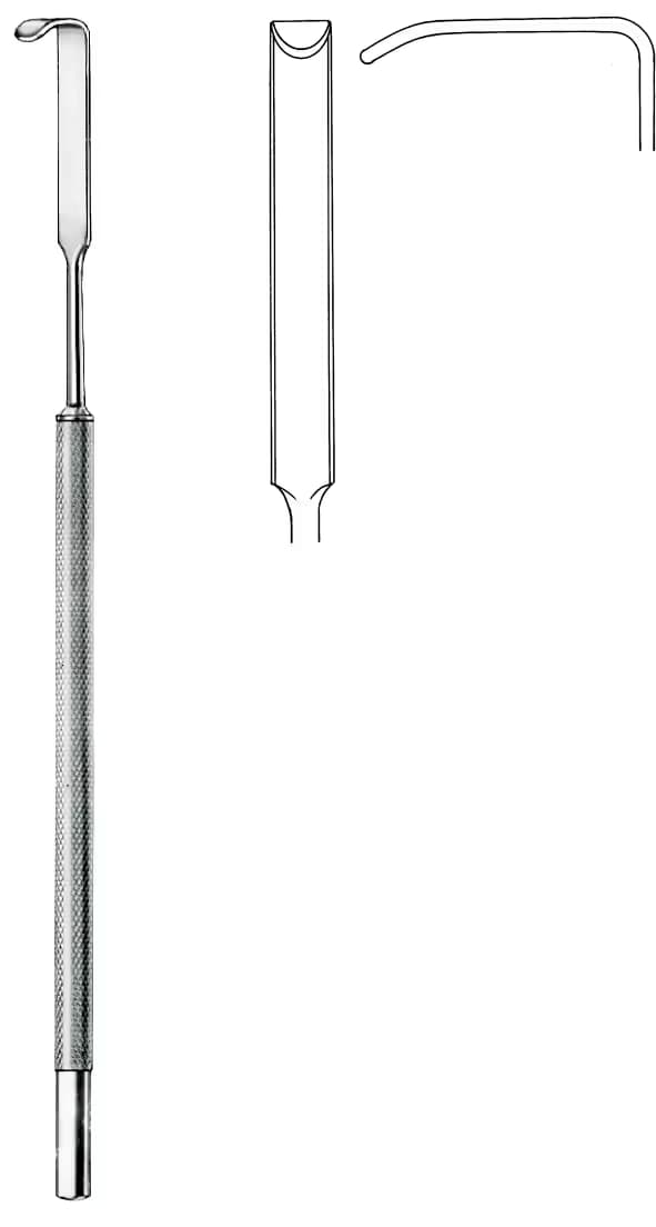 yarık dudak ekartörü salyer uzun 18,5cm