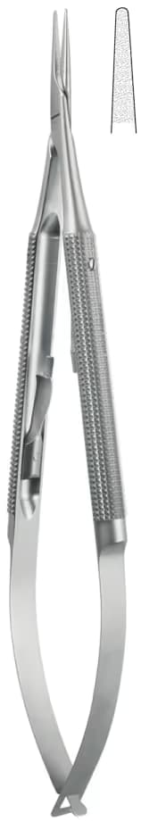 Portegü Mikro kilitli yuvarlak sap 1,2mm 25cm düz elmas püskürtme