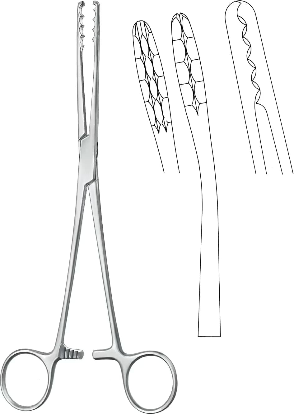 SPANÇ VE TEMİZLİK KLEMPİ ULRICH 25CM EĞRİ
