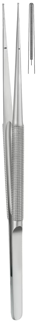 TC PENSET MİKRO YUVARLAK SAP ATR.DEBAKEY TİP 21CM 1,2mm