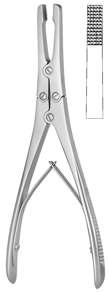 SEPTUM FORSEPS Rubin 20cm düz