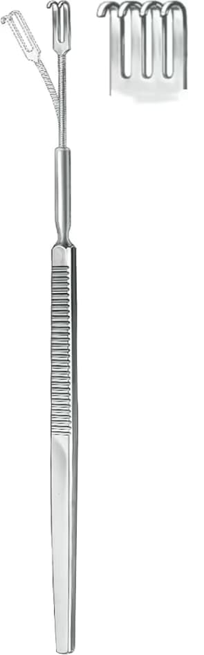 KANCA 16CM KUNT BÜKÜLEBİLİR 4DISLI