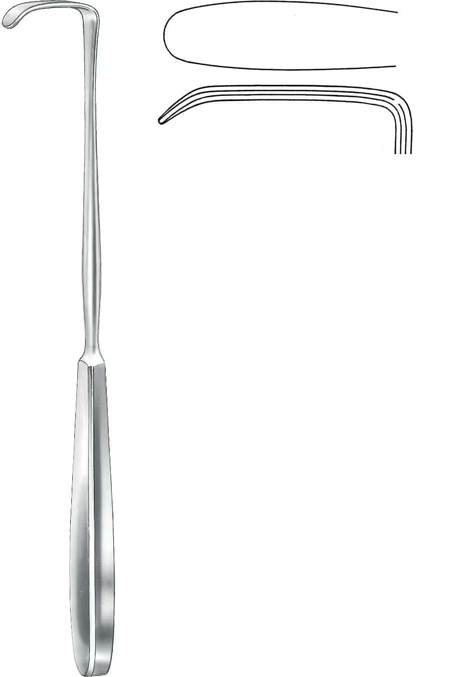 EKARTOR LANGENBECK 22CM 40X11MM