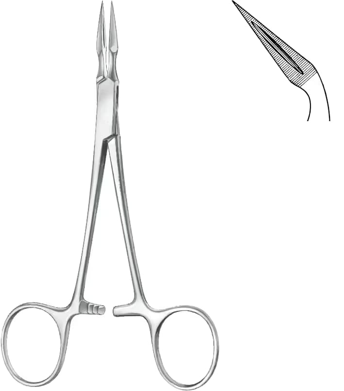 PENSET STIEGLITZ 14CM EĞRİ