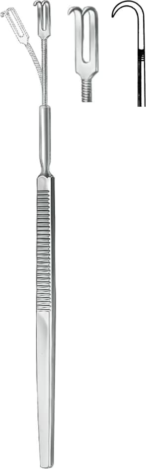 KANCA 16CM KESKIN BÜKÜLEBİLİR 2DISLI