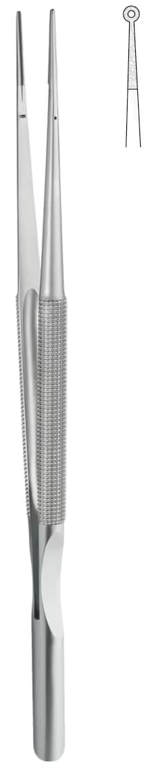TC PENSET MİKRO YUVARLAK SAP DENGE AYARLI 18CM 2x1,0mm DÜZ