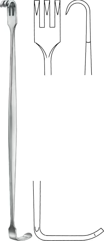 EKARTOR SENN-MILLER KESKIN 16CM 3DISLI