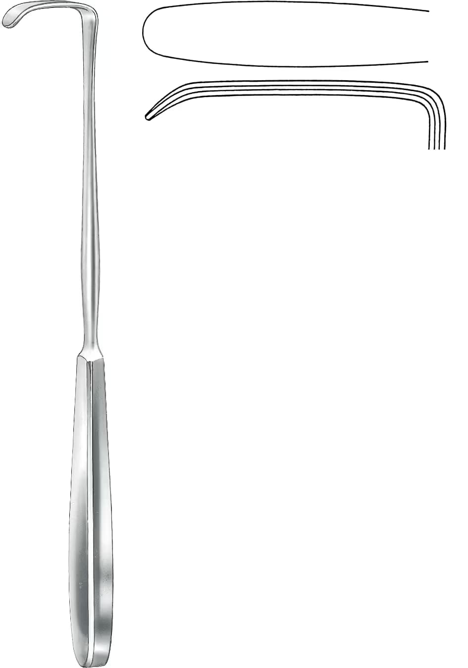 EKARTOR LANGENBECK 22CM 50X11MM