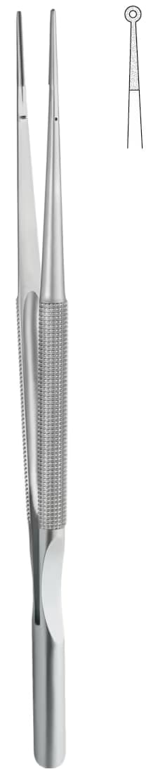 TC PENSET MİKRO YUVARLAK SAP DENGE AYARLI 25CM 2x1,0mm DÜZ