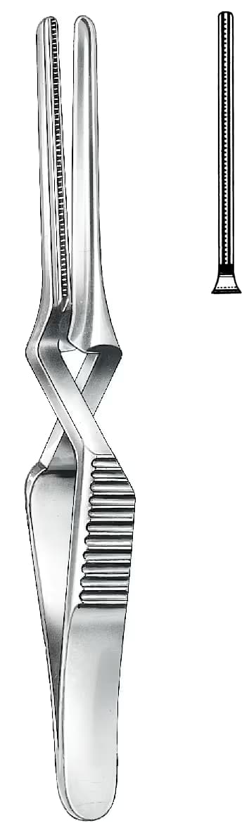 ATRAVMATİK BULLDOG KLEMP DEBAKEY 90mm 30mm DÜZ