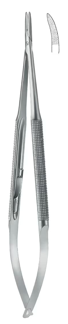 Portegü Mikro kilitli yuvarlak sap 2,0mm 15cm eğri