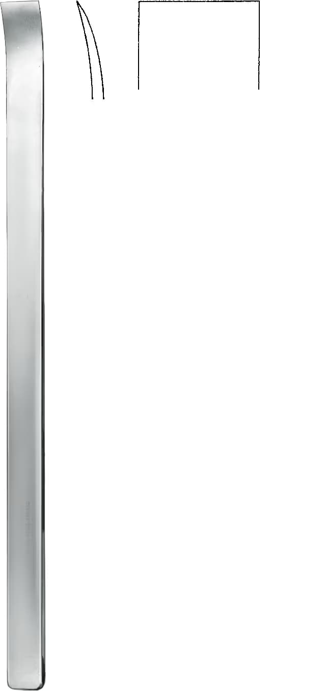 LAMBOTTE OSTEOTOM EĞRİ 24,5CM 20MM