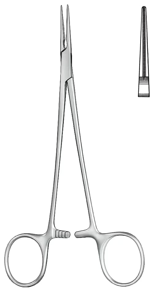 ATRAVMATIK MOSKUTO KLEMP 12,5CM 20MM EGRI