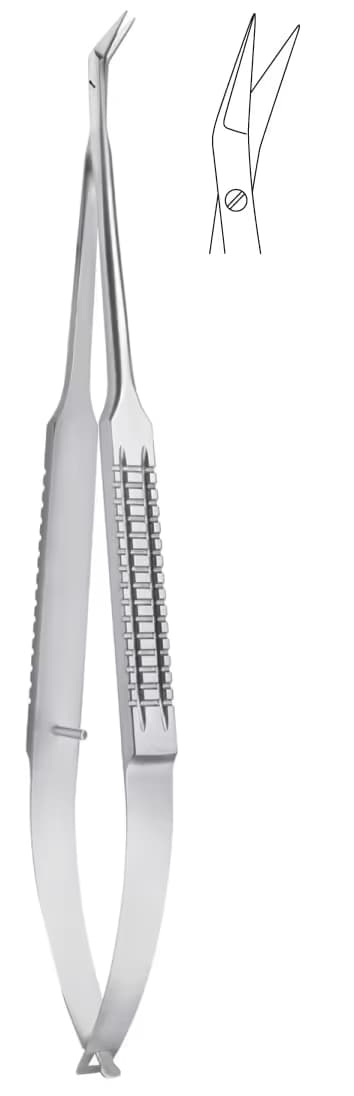 MİKRO MAKAS 18cm 14mm 25DERECE