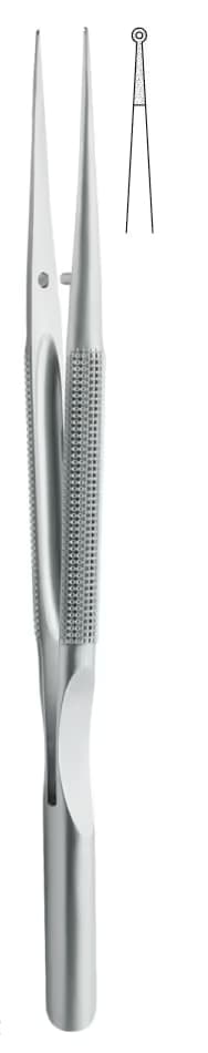 TC PENSET MİKRO YUVARLAK SAP DENGE AYARLI 18CM 1x0,5mm DÜZ