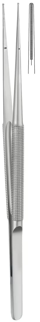 TC PENSET MİKRO YUVARLAK SAP ATR.DEBAKEY TİP 15CM 1,2mm