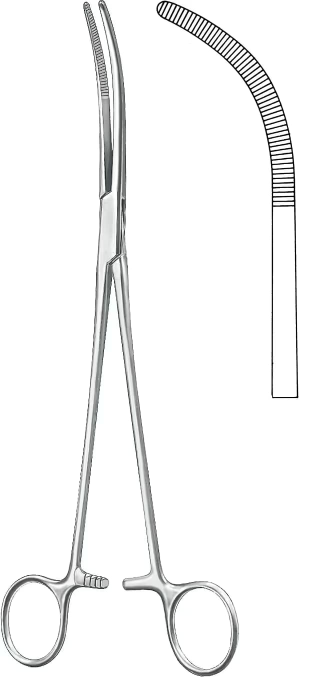DİSEKSİYON KLEMP RUMEL 24CM FIG.4