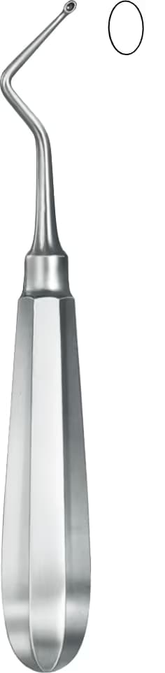 KEMIK KURETI Modell USA sağa açılı 16,5cm f.5