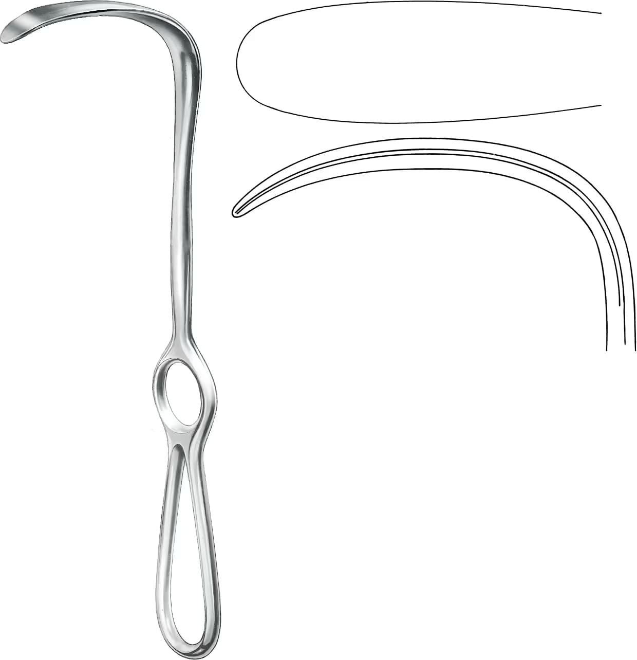 EKARTOR LANGENBECK 21CM 63X20MM