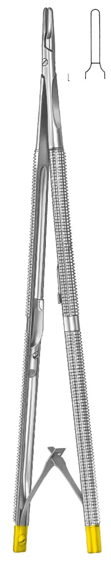 TC MİKRO PORTEGÜ GLASSER 5/0 İÇİN KİLİTLİ 18CM