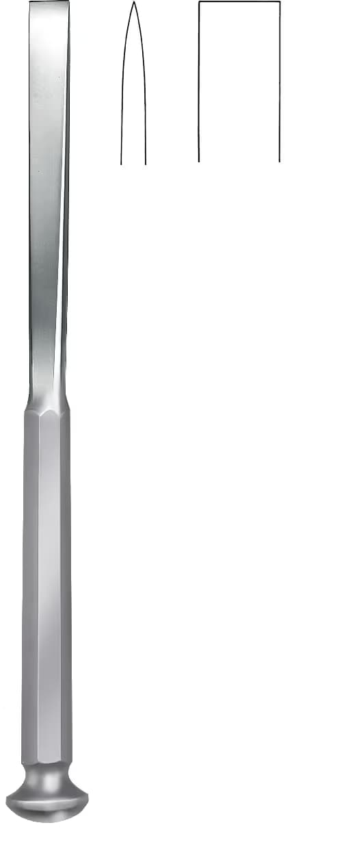 STILLE OSTEOTOM 20,5CM 12MM