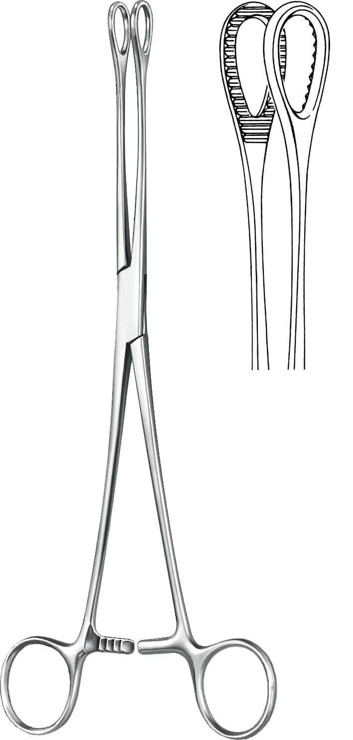 SPANÇ KLEMPİ FOERSTER DİŞLİ 20CM DÜZ