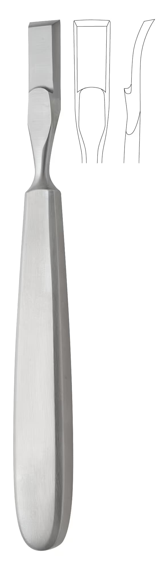 RASPARATOR FARABEUF COLLIN 16cm EĞRİ