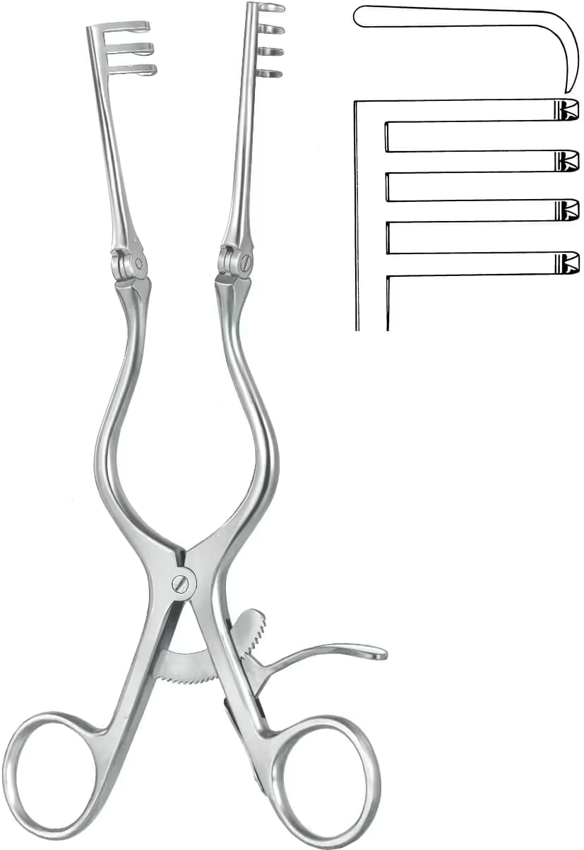 OTOMATIK EKARTOR ADSON 3X4 SIVRI 24,5CM