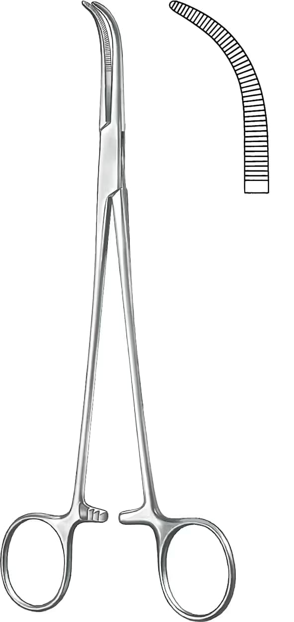 DİSEKSİYON KLEMP OVERHOLT-GEISSENDORF FIG.2 21CM