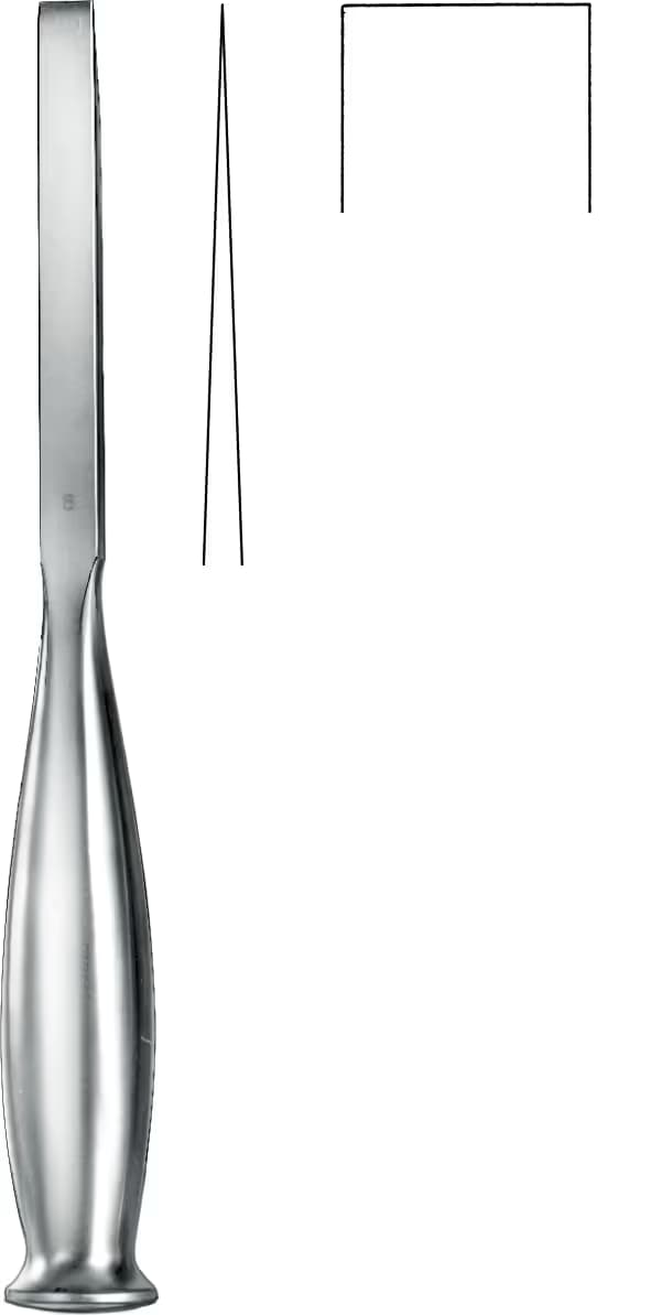 OSTEOTOM SMITH PETERSEN DÜZ 20,5cm 19mm