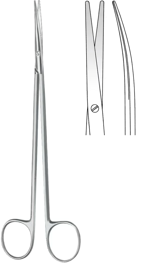 MAKAS TOENNIS ADSON SUPER KESICI 17CM EĞRİ